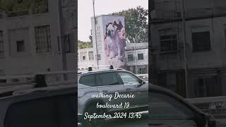 walking Decarie boulevard 19 September 2024 1345 canada montreal decarie [upl. by Okiram853]