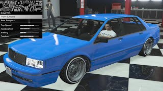 GTA 5  Past DLC Vehicle Customization  Albany Primo Custom Cadillac SevilleAllante [upl. by Strickler]