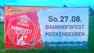 Bahnhofsfest Meckenbeuren 2023 [upl. by Fidelas]