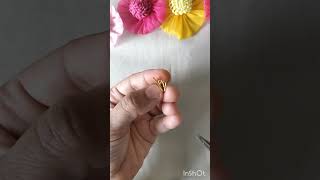 DIY Nose pin without piercing😱😍 diy craferaditi shortsfeed shortvideo viralvideo youtubeshorts [upl. by Gnal317]