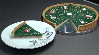 Crostata Al Cioccolato Ricoperta Di Gelatina Alla Menta  🎄🎄 Speciale Di Natale 🎅🎅 [upl. by Nylorac247]