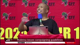 North West Ground Forces Forum  quotAll North West municipalities have collapsedquot Julius Malema [upl. by Hisbe]