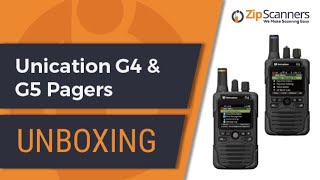 Unication G4 amp G5 Pagers  Tutorial amp Unboxing [upl. by Cohe749]