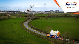 First reactor arrives at Hinkley Point C [upl. by Clynes762]