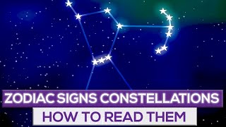 How To Learn The Zodiac Signs Constellations [upl. by Trumann]