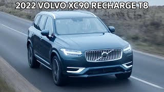 2022 Volvo XC90 Recharge T8 421HP 7 Seater SUV in Denim Blue [upl. by Nekcerb505]