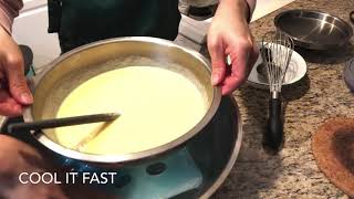 How To Make Mint Chocolate Chip Ice Cream Using Custard [upl. by Beal]