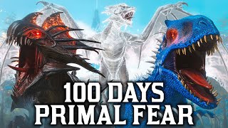 I Spent 100 Days in Primal Fear Ark Heres What Happened [upl. by Enilarac]