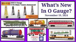 Hot New O Gauge Releases For November 19 2024 [upl. by Lenor596]