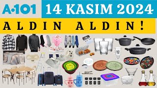 A101 14 KASIM 2024  ΑΚΤÜEL EV VE MUTFAK ÜRÜNLERİ  RESMİ KATALOG [upl. by Nnylamme74]