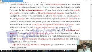 Derivational amp inflectional morphemes in Urdu amp English Lecture 16 Intro to linguistics bs 2 [upl. by Ellainad466]