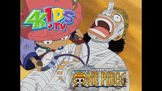 One Piece English Opening 4Kids Pirate Rap Ver 3 4K Remaster [upl. by Ellatsirhc489]