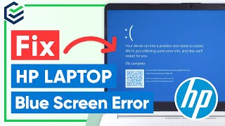 HP Laptop Blue Screen Fix How to Fix HP Laptop Unbootable and Blue Screen Problem  Windows 1110 [upl. by Kramnhoj]