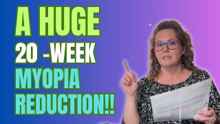 HUGE 20 Week Myopia Reduction Success  Advanced Vision Therapy [upl. by Selimah]