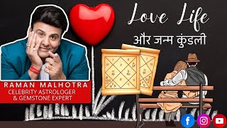 LOVE LIFE amp JANAM KUNDALI CELEB ASTRO amp GEMSTONE EXPERT RAMAN MALHOTRA [upl. by Ostraw]