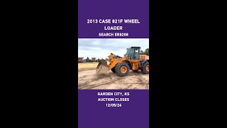 ER8208  2013 Case 821F Wheel Loader [upl. by Hoxsie]