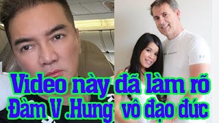 LỘ CLIP ĐÀM VĨNH HƯNG TÔNG TIỀN CA SĨ BÍCH TUYỀN  CỘNG ĐỒNG LÊN ÁN ĐVHƯNG VÔ ĐẠO ĐỨC [upl. by Elatsyrc]