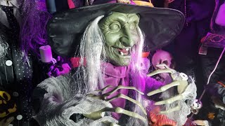 NEW FOR 2024 Gemmy 55FT Halloween Animated Popup Creepy Witch [upl. by Rizzo681]