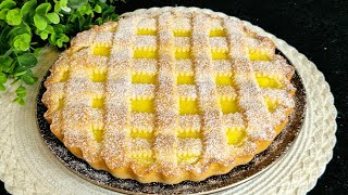 La Torta Italiana al limone🍋 più buona che abbia mai mangiato‼️ Facile e veloce una vera delizia👌 [upl. by Sremmus837]