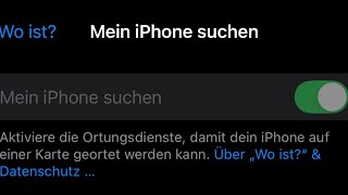 Mein iPhone suchen lässt sich nicht ausschalten Apple iPhone 16 Pro Diebstahlschutz deaktivieren [upl. by Osnofla]