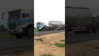 CEMENT TRUCK DRIVER ON THE ROAD dozer cement driver road rctruck heavyvehicle jcbvideo [upl. by Linden]