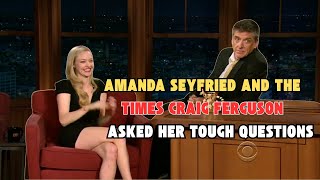 Amanda Seyfried and the times Craig Ferguson asked her tough questions  MRBeat [upl. by Crawley]