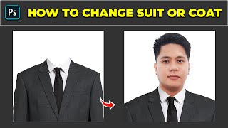 How to create 2x2 with formal attire  Photoshop Tutorial [upl. by Netram]