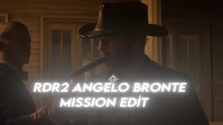 Rdr2 Angelo Bronte Mission Edit [upl. by Aihseyn]