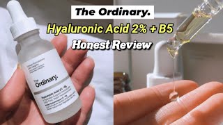 REVIEW  The Ordinary Hyaluronic Acid 2  B5 Serum [upl. by Sinegold]