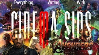 Everything Wrong With Avengers Infinity War  Because CinemaSins Took Too Long [upl. by Aned]