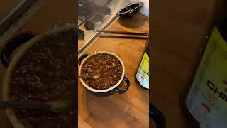 Chili oil the finishing touch chilioil chinesefood cooking vinegar cookingshorts satisfying [upl. by Elimaj]