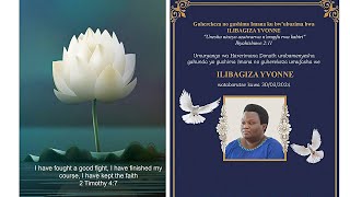 UMUGOROBA WO GUTARAMIRA MUCYUBAHIRO UMUBYEYI ILIBAGIZA YVONNE Kuwa Le 020424 [upl. by Aicetal]