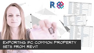 Exporting IFC Common Property Sets from Revit [upl. by Asssilem]