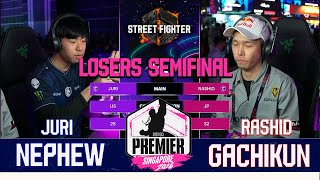 LOSERS SEMIFINAL NEPHEW VS GACHIKUN  DAY 3  Super Premier Singapore  Capcom Pro Tour 2024 [upl. by Ottie]