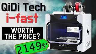 QiDi Tech ifast  Huge 3D Printer That Can Print Every Material FDM [upl. by Liamsi]