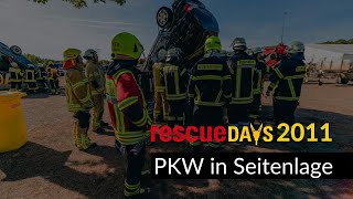 rescueDAYS 2011  Deggendorf  PKW in Seitenlage [upl. by Kristal]