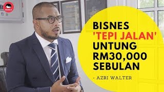 mausembang  BISNES TEPI JALAN UNTUNG RM30K  Azri Walter [upl. by Culberson]