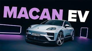 Porsche Macan EV Preview  630bhp electric SUV [upl. by Purse]