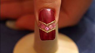 Nail Art step by step guidance 241 from wwwschmucknaegelde [upl. by Asirap473]