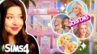 Furnishing a World Based on BARBIE MOVIES in The Sims 4 [upl. by Kappel]