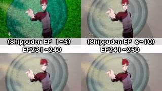 Naruto 10th Shippuden 1st OP Heros Come Back 4 versions [upl. by Vocaay323]