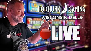 LIVE 🔴 MASSIVE 13 HAND PAY JACKPOTS AT HOCHUNK CASINO [upl. by Enyalb]