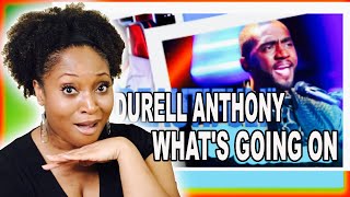 Durell Anthonys Marvin Gayes quotWhats Going Onquot  The Voice Blind Auditions 2021REACTION [upl. by Oicangi]