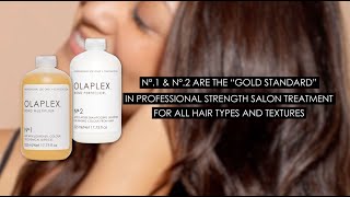 OLAPLEX N°1 Bond Multiplier amp N°2 Bond Perfector EXPLAINED [upl. by Aliuqat]