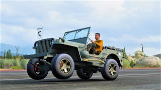 Forza Horizon 5 1350HP ULTIMATE SLEEPER 1945 JEEP WILLYS Drag Build [upl. by Iden]