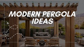 Modern Pergola design Ideas Contemporary Pergola With Roof [upl. by Ennaul431]