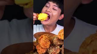 KFC spicy meal🔥 mukbang hotandspicyramennoodle food [upl. by Zwart]