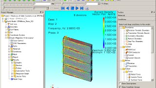 JMAGDesigner Magnet eddy current analysis [upl. by Atiragram]