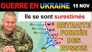 15 nov  Pas mal Les forces ukrainiennes repoussent et reprennent Terny   Guerre en Ukraine [upl. by Krispin513]