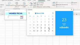 Calendario Moderno En excel VBA con formulario gratis [upl. by Sheets40]